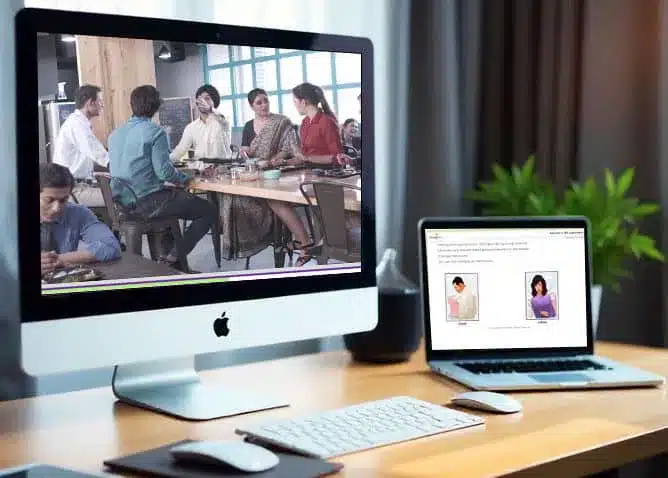 posh e learning scenario based knowledge application